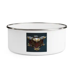War Raptor Crate Enamel Bowl