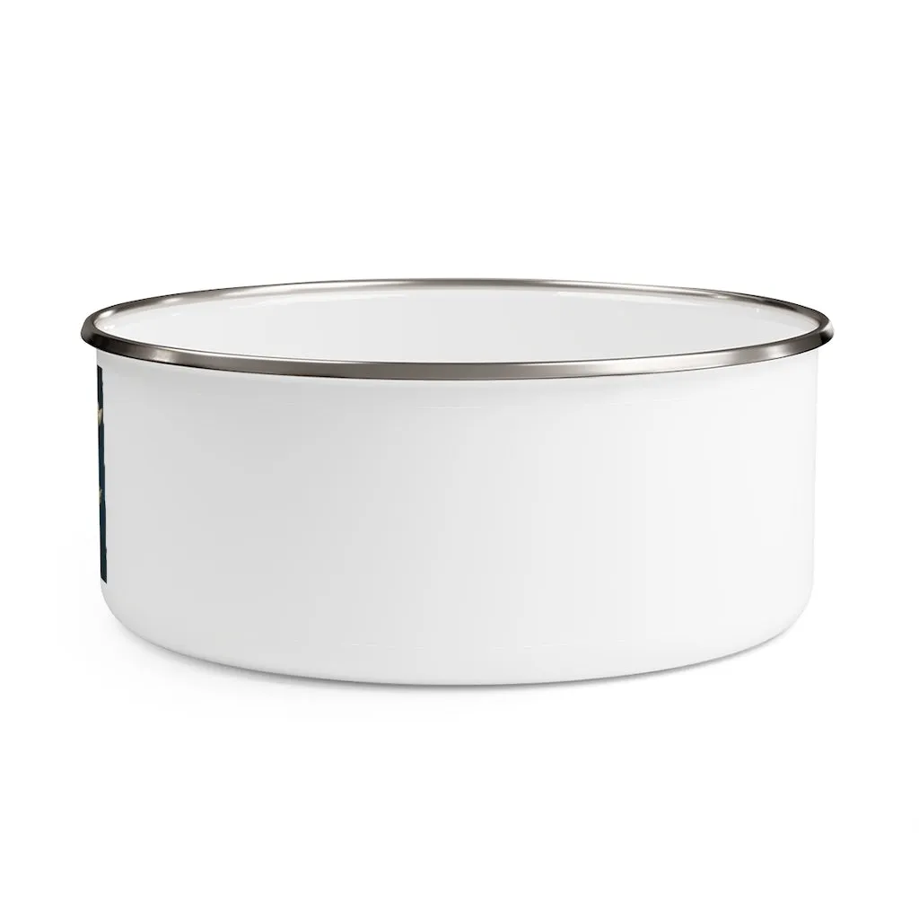 War Raptor Crate Enamel Bowl