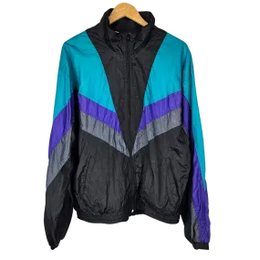 White Stag Zip Up Retro Track Jacket - L