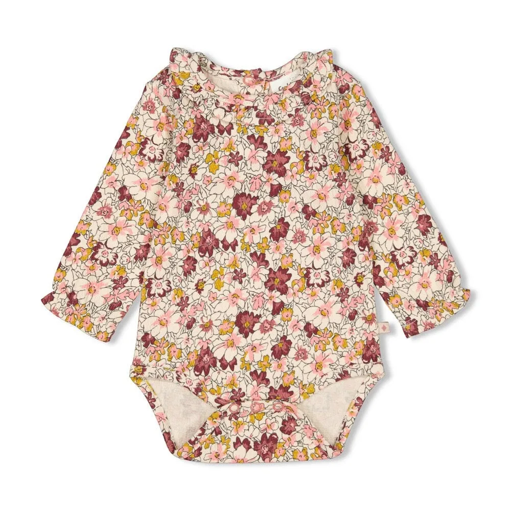 WILD FLOWERS Allover Print Fancy Fabric Body