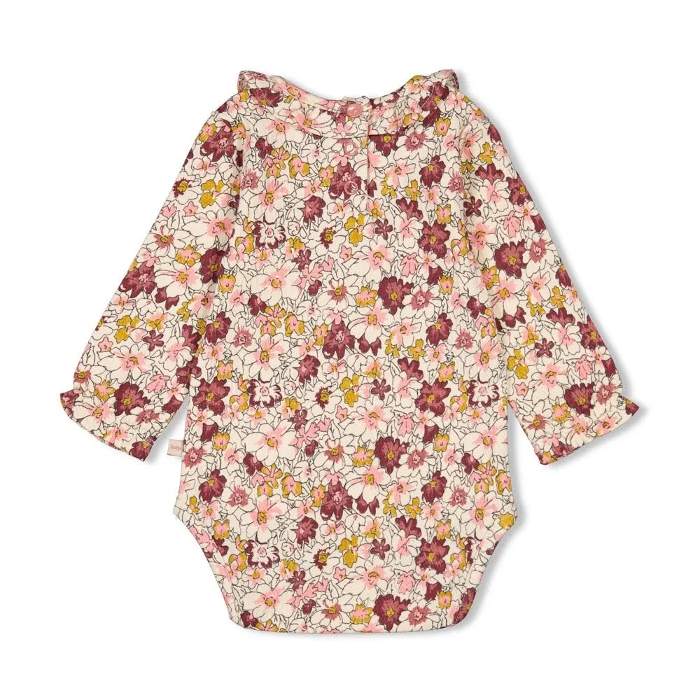 WILD FLOWERS Allover Print Fancy Fabric Body