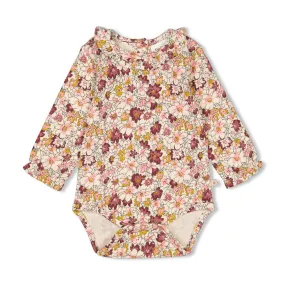 WILD FLOWERS Allover Print Fancy Fabric Body