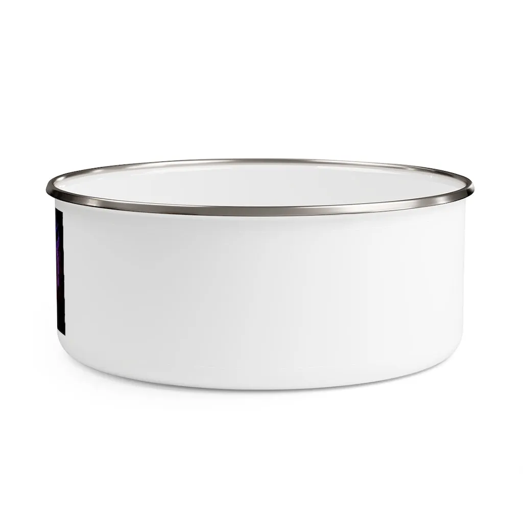 Wolf Enamel Bowl