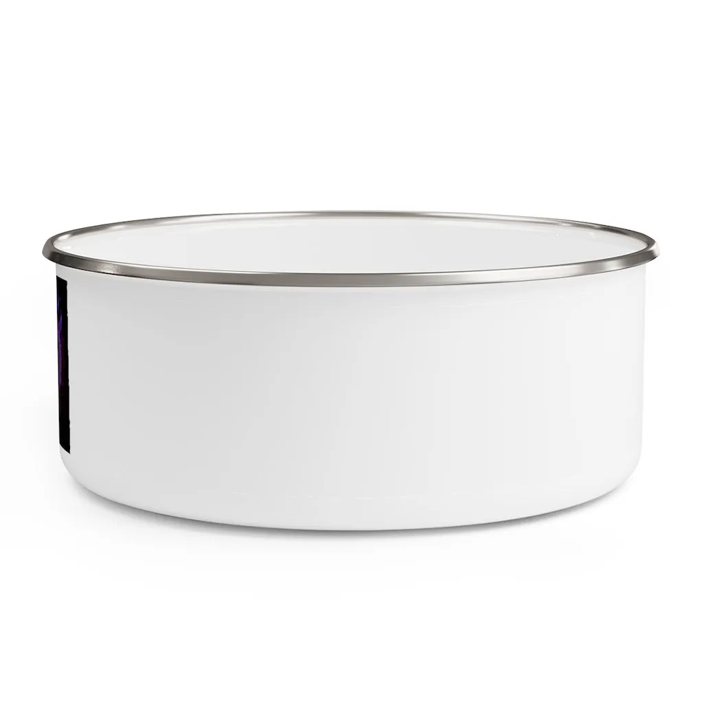 Wolf Enamel Bowl