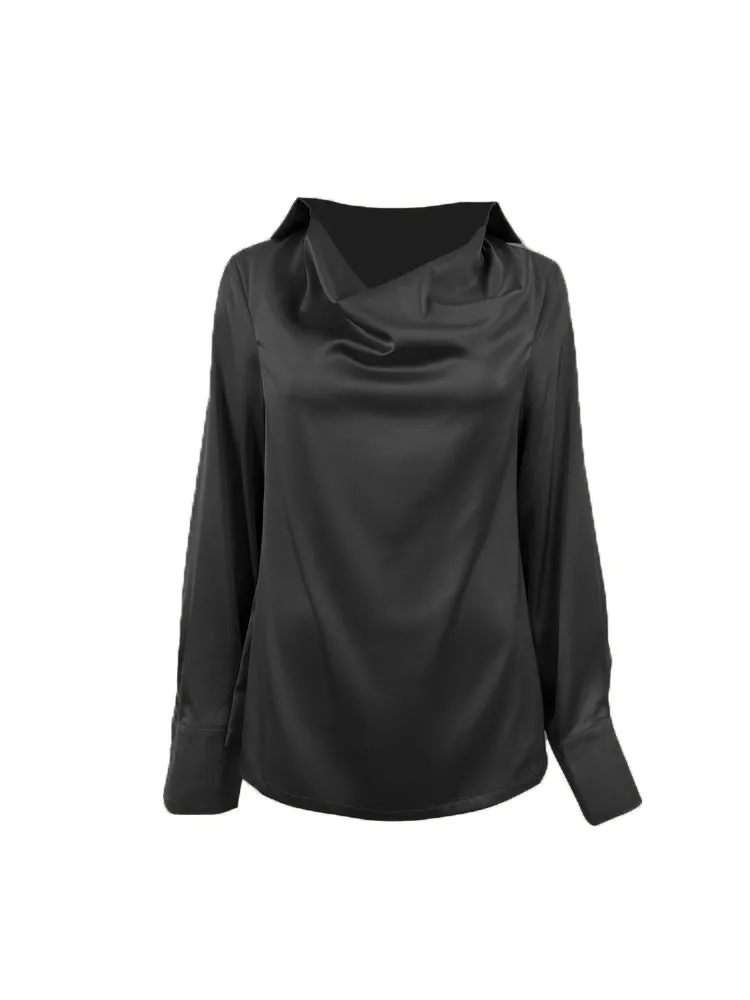 Women's Fashion Satin Tunic Dress 112171