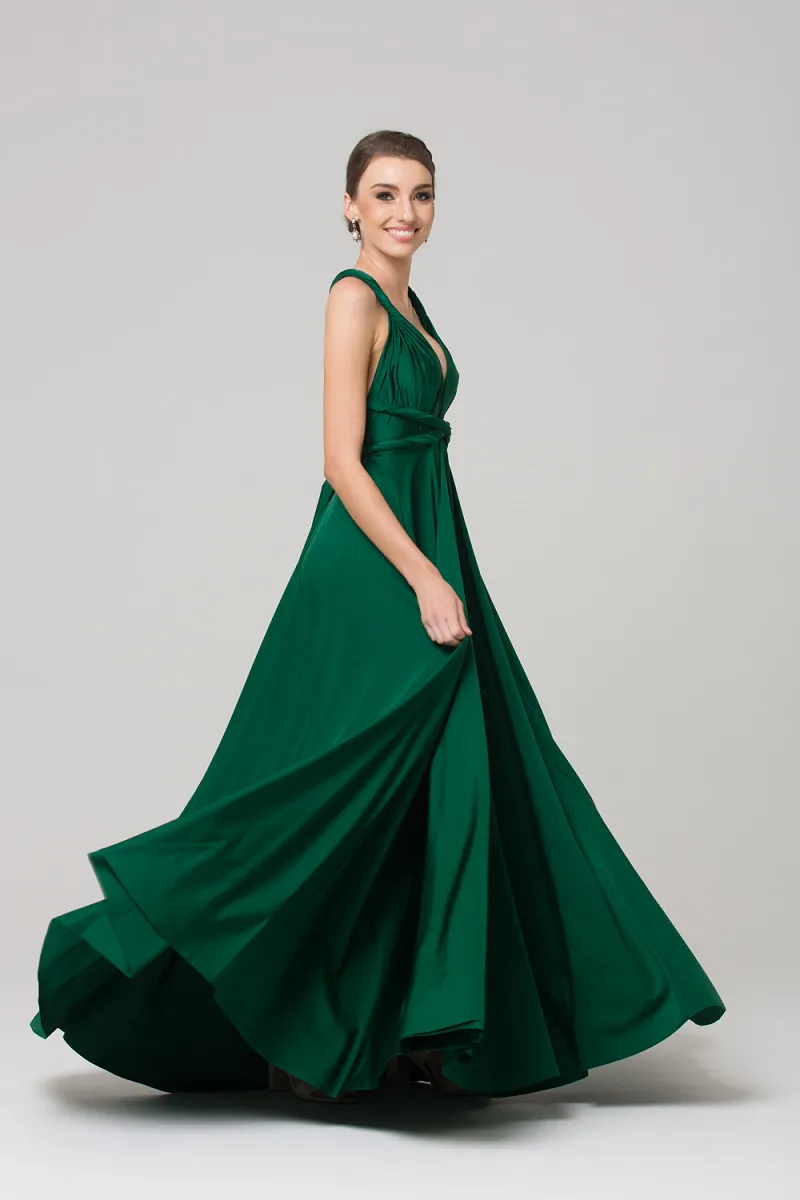 Wrap Dress Emerald