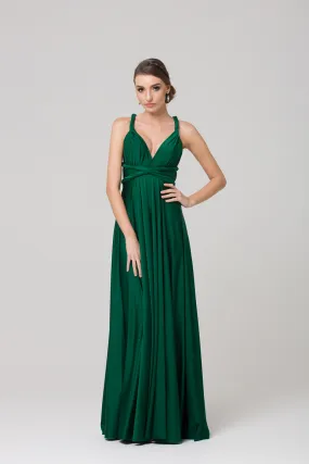 Wrap Dress Emerald