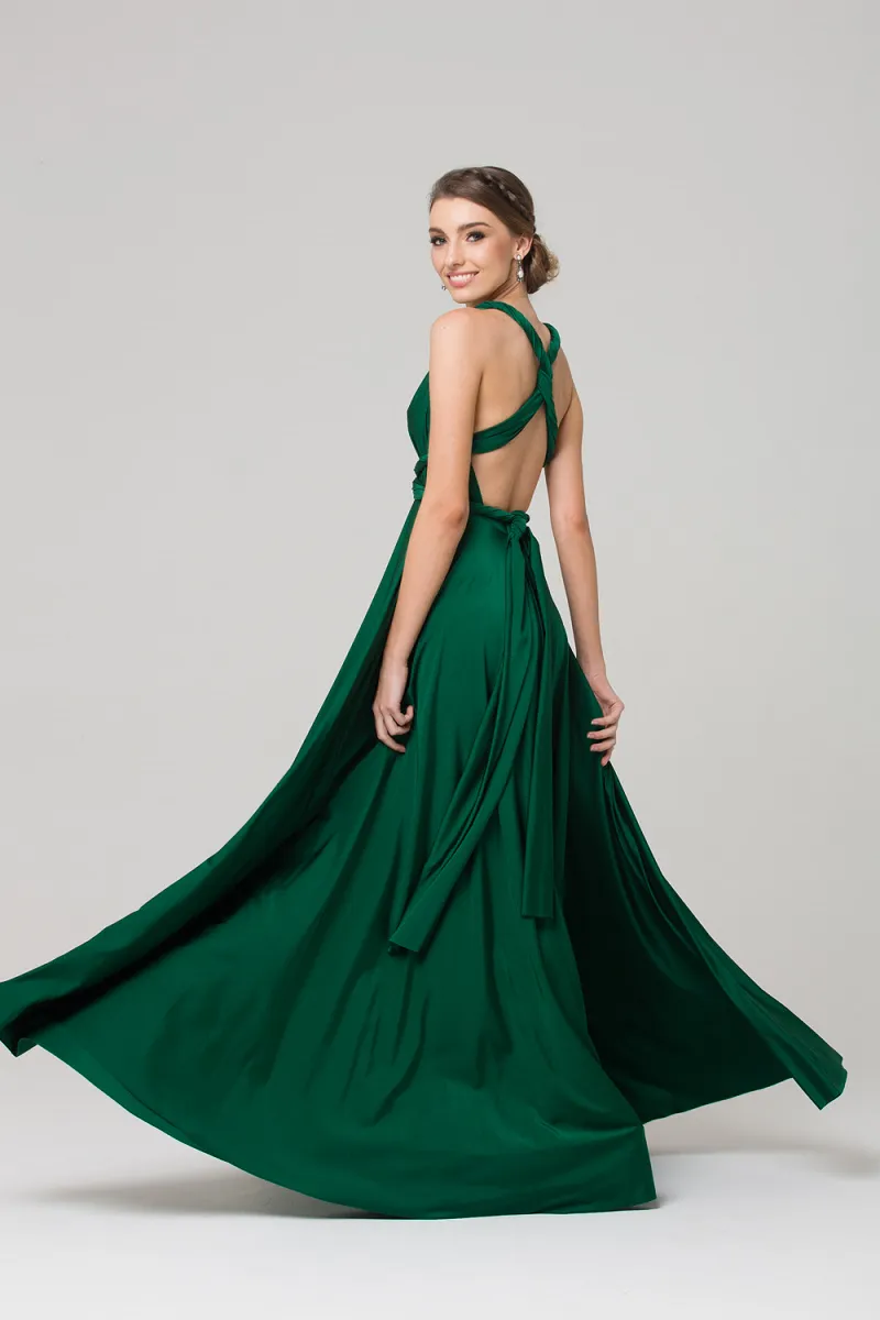 Wrap Dress Emerald