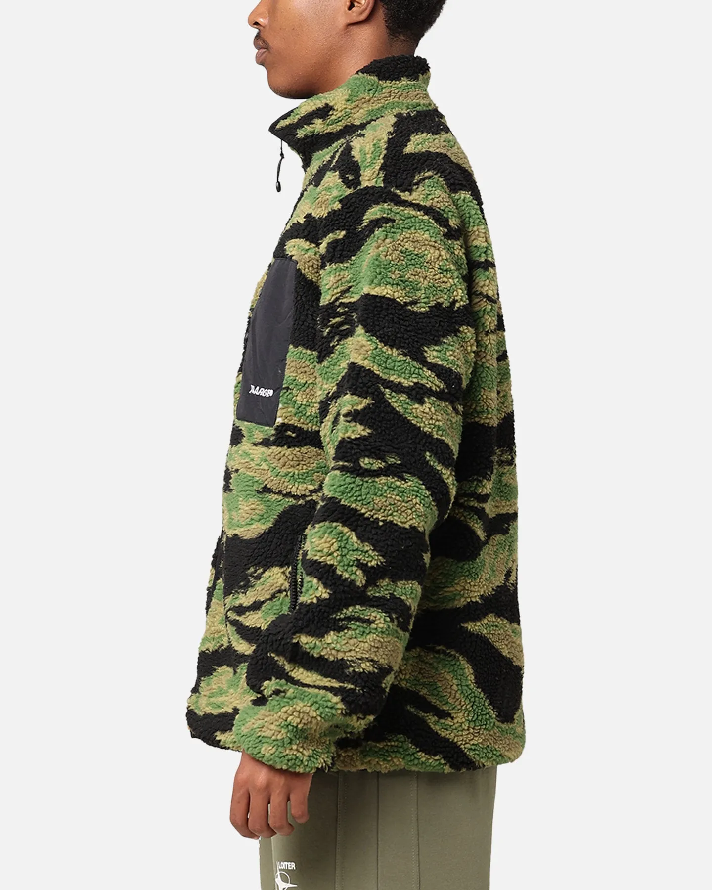X-Large Reversible Sherpa Jacket Black/Camo