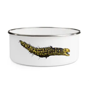 Yellow Eel Enamel Bowl