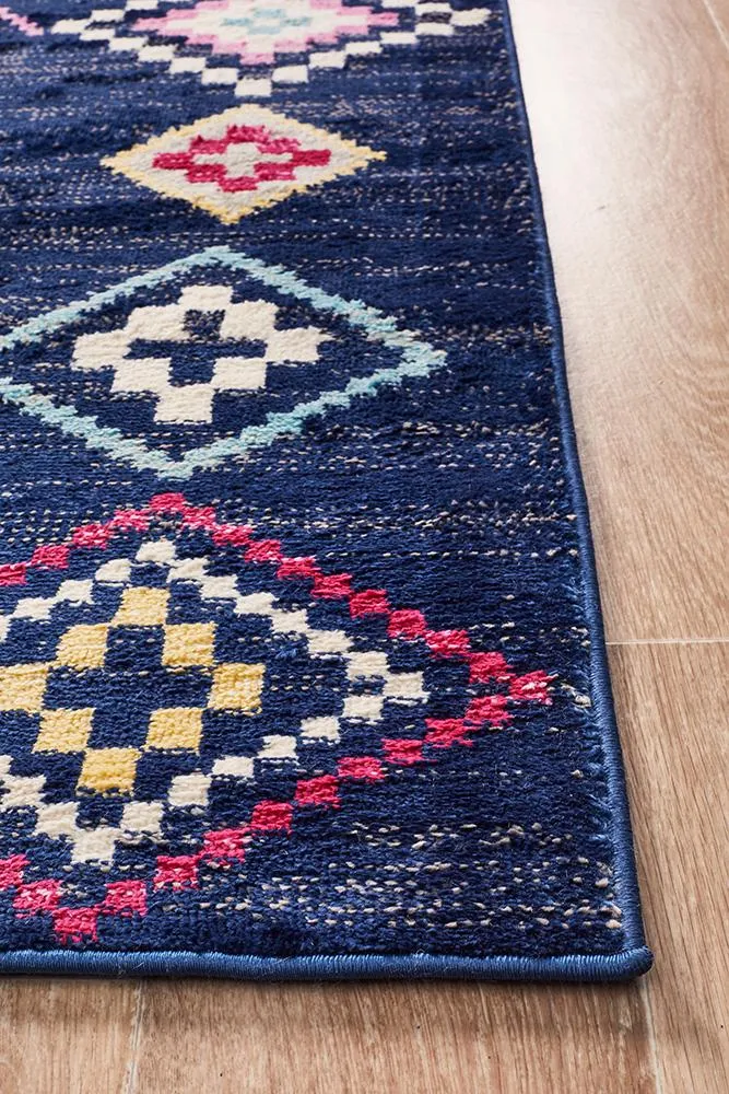 Zanzibar 760 Rug (Navy) by Rug Culture