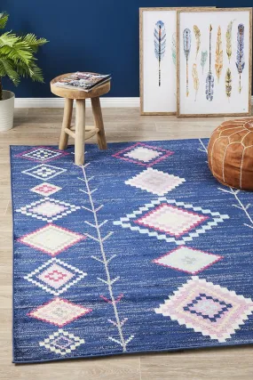 Zanzibar 760 Rug (Navy) by Rug Culture