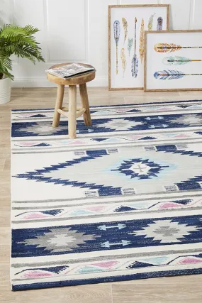 Zanzibar 761 Rug (Navy) by Rug Culture