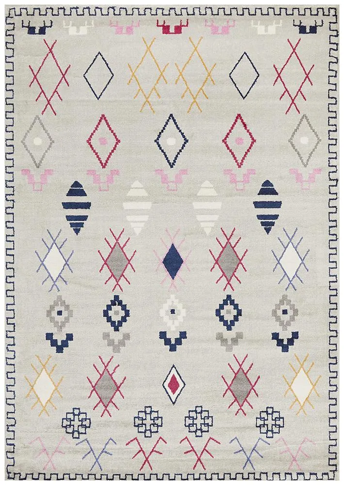 Zanzibar 767 Rug (Grey) by Rug Culture