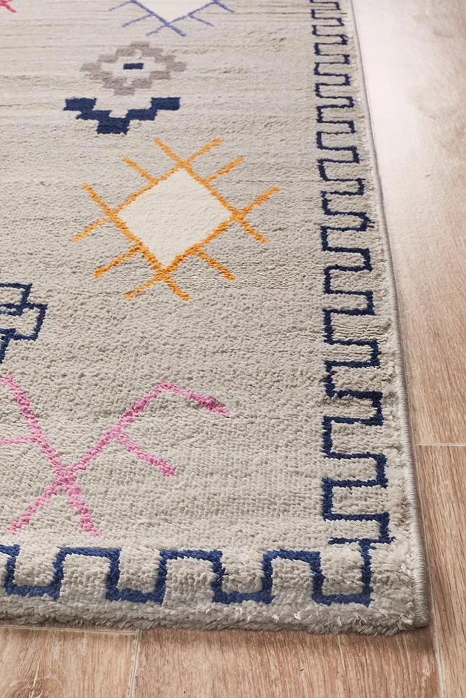 Zanzibar 767 Rug (Grey) by Rug Culture