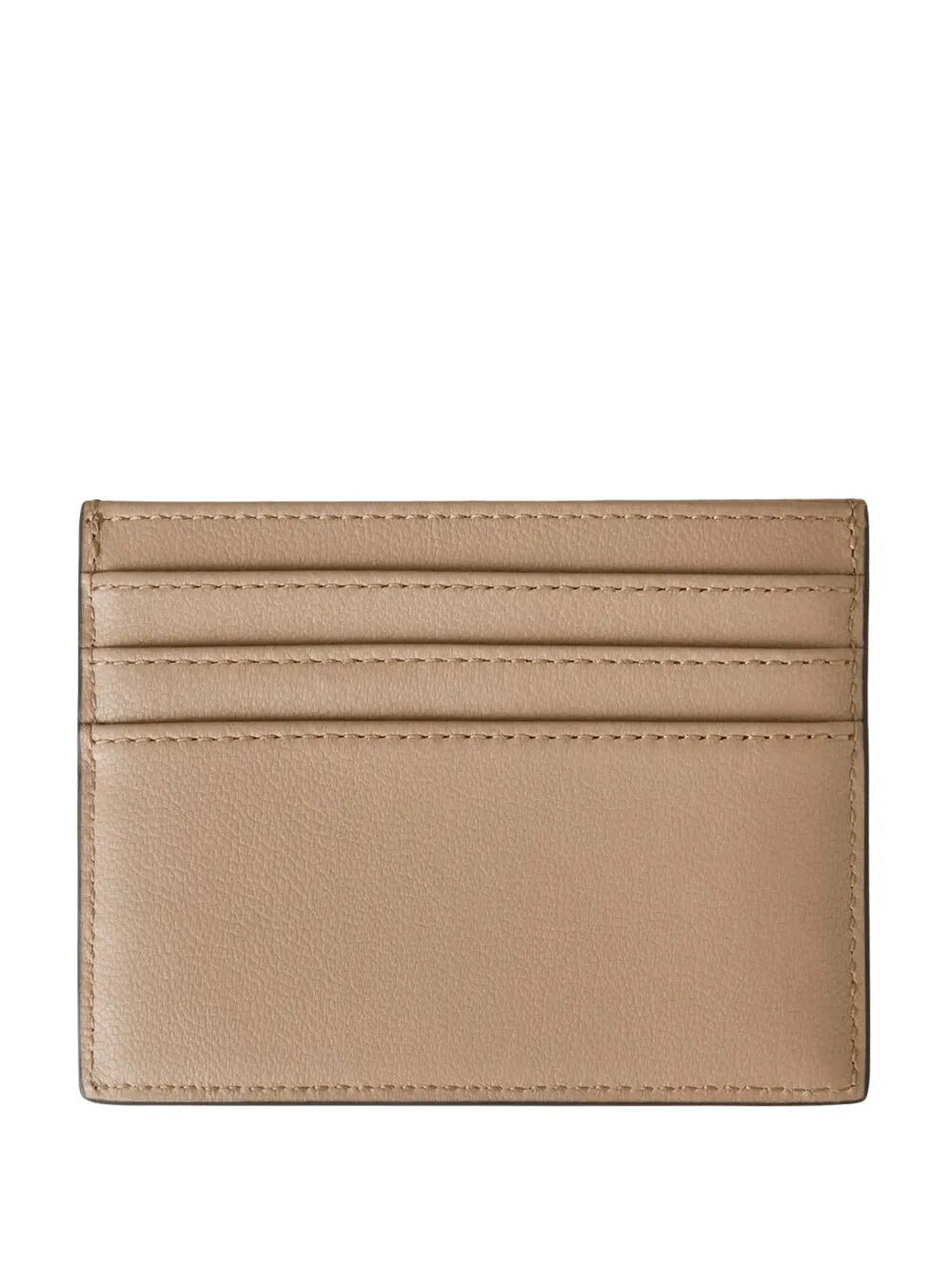 Zipped Credit Card Slip Maple Micro Classic Grain